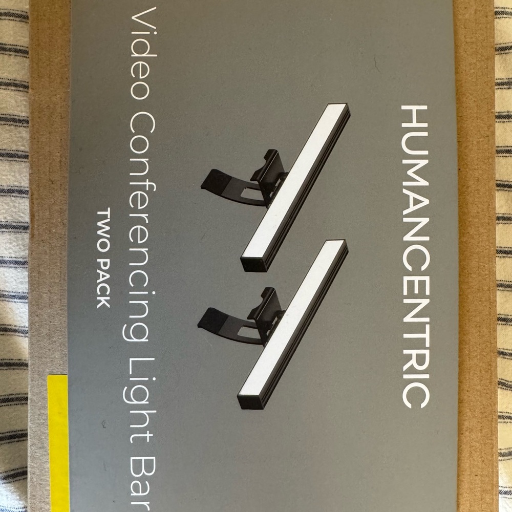 Humancentric Video Conferencing Light Bar Two Pack